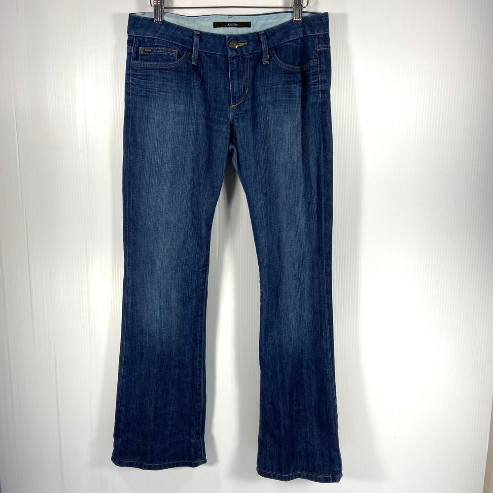 Joes Jeans Starlet Slim Boot Leg Low Rise Blue Denim Jeans Aimee Womens 29